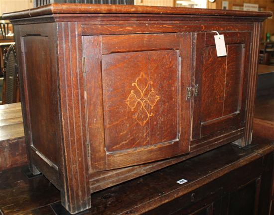 Small oak cupboard